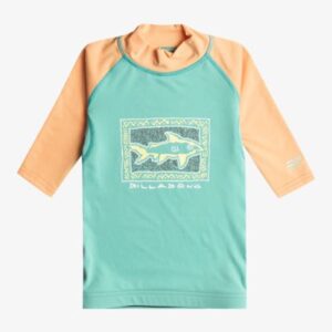Sharky - Camiseta de Surf de Manga Corta con Protección Solar UPF 50 para Bebés