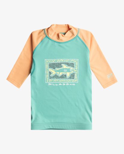 Sharky - Camiseta de Surf de Manga Corta con Protección Solar UPF 50 para Bebés