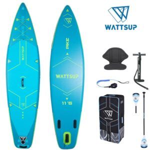 Tabla de Paddle sup hinchable combo kayak sup wattsup pike 11,6ft