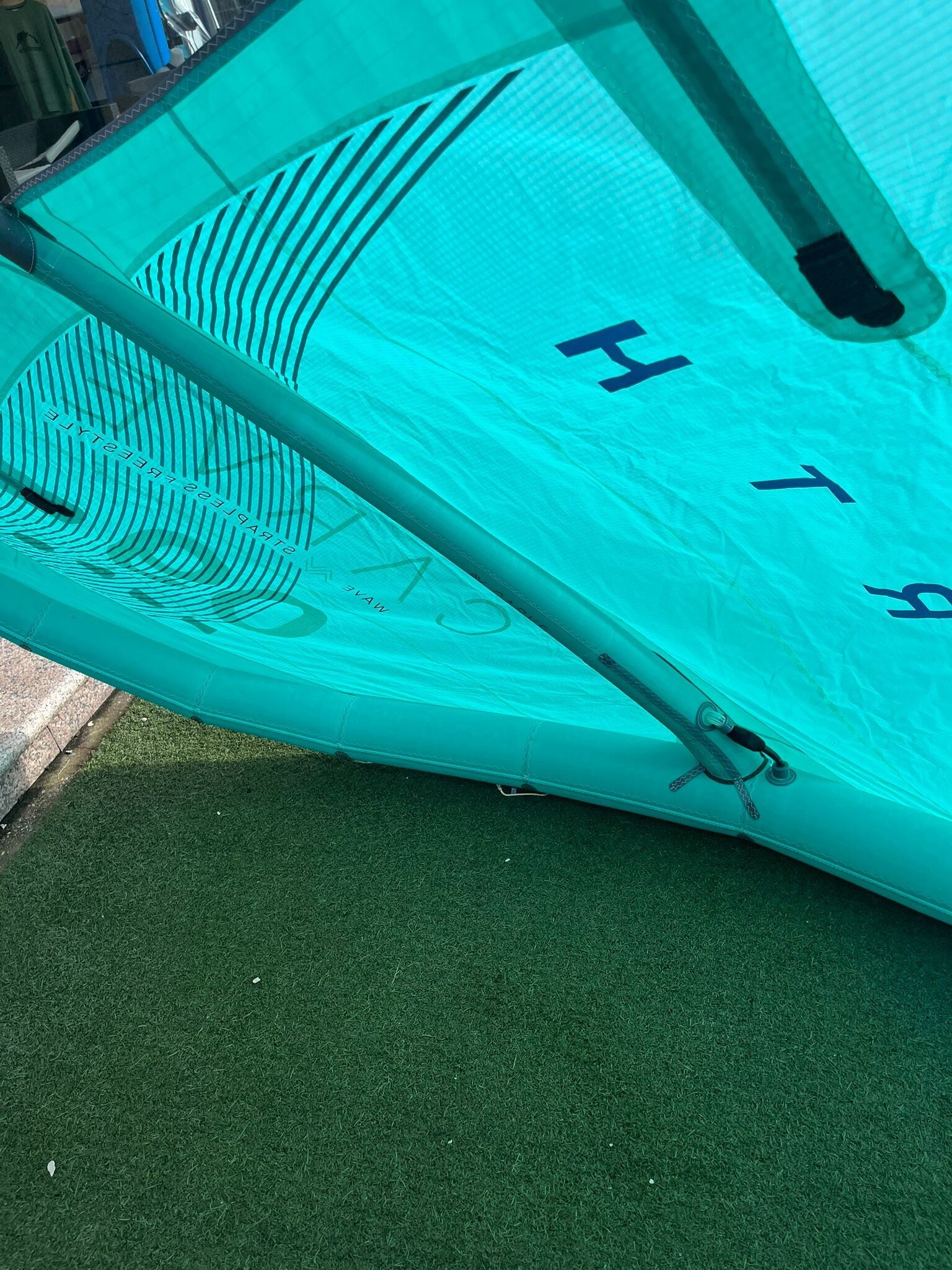 Cometa kitesurf segunda mano north carve 9metros con barra