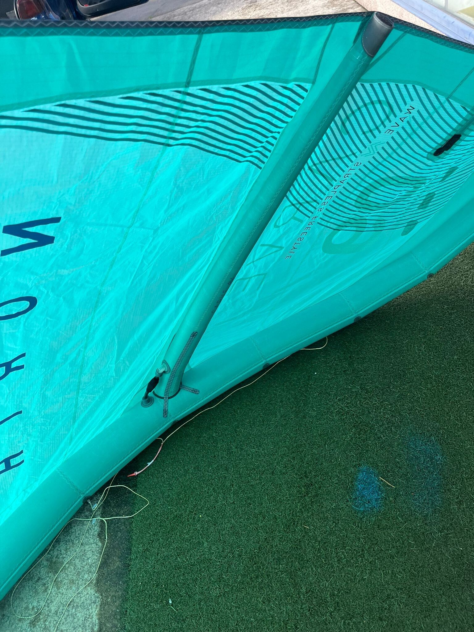 Cometa kitesurf segunda mano north carve 9metros con barra
