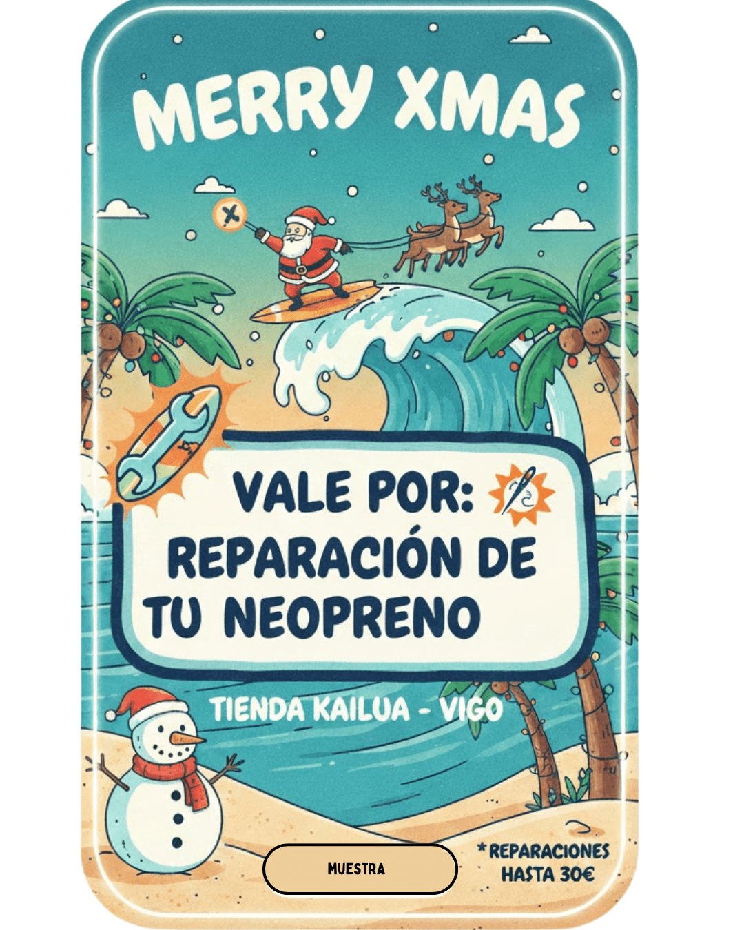 Regalos Originales de Navidad vales regalo reparaciones