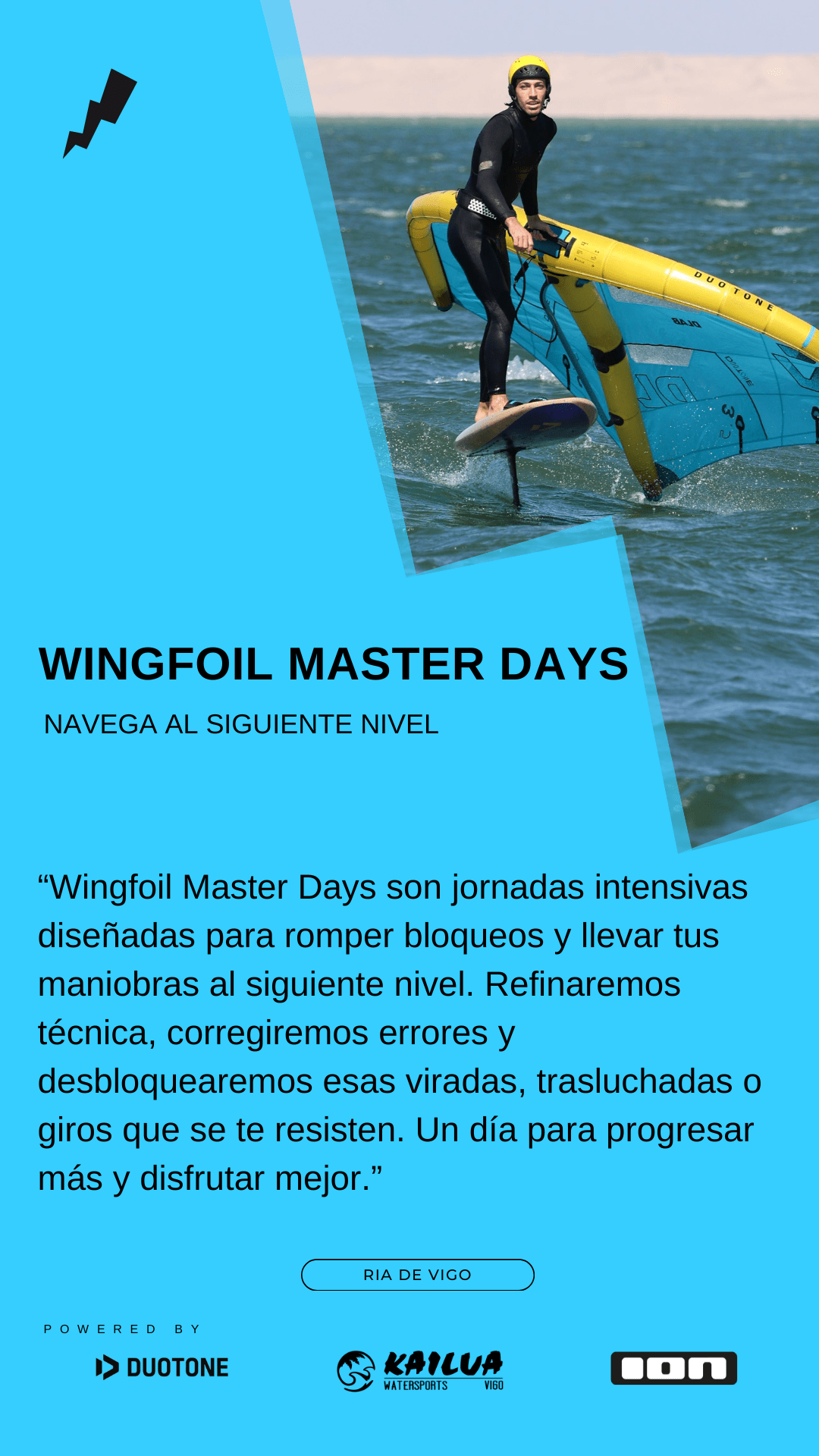 Clases de wingfoil de perfeccionamiento